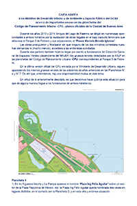 Carta abierta. Mayo de 2015