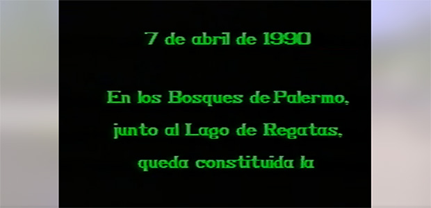 Hoy celebramos los 35 años de la creación de la Asociación Amigos del Lago de Palermo